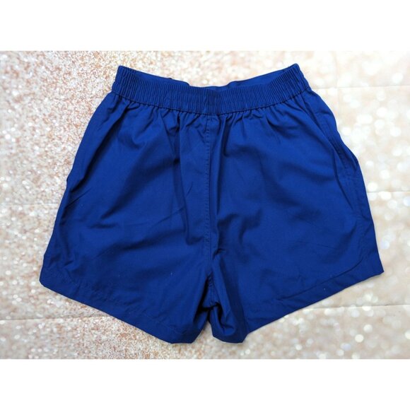 Men’s Small Head Tennis Shorts Blue Vintage Elastic Back NWT Deadstock - Picture 7 of 8